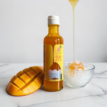 Nakamura Shoten Japanese Kakigori Shaved Ice Syrup - Mango, 6.6 fl oz (200 ml)