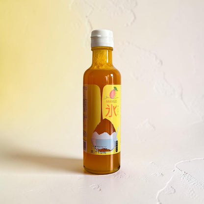Nakamura Shoten Japanese Kakigori Shaved Ice Syrup - Mango, 6.6 fl oz (200 ml)