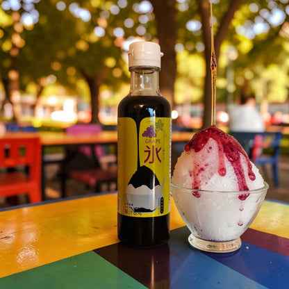 Nakamura Shoten Japanese Kakigori Shaved Ice Syrup - Grape, 6.6 fl oz (200 ml) (Copy)