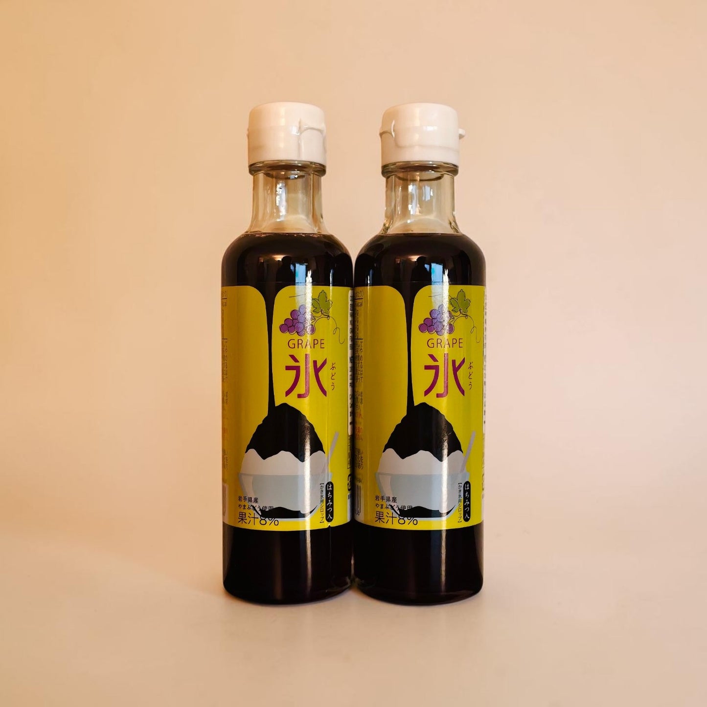 Nakamura Shoten Japanese Kakigori Shaved Ice Syrup - Grape, 6.6 fl oz (200 ml) (Copy)
