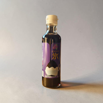 Nakamura Shoten Japanese Kakigori Shaved Ice Syrup - Acai Berry, 6.6 fl oz (200 ml)