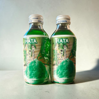 Hata Japanese Kakigori Shaved Ice Syrup - Melon, 6.3 fl oz