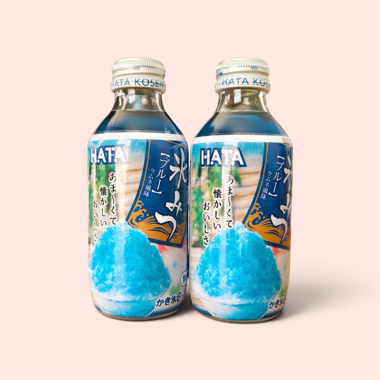 Hata Korimitsu Japanese Kakigori Shaved Ice Syrup - Blue Ramune, 180g