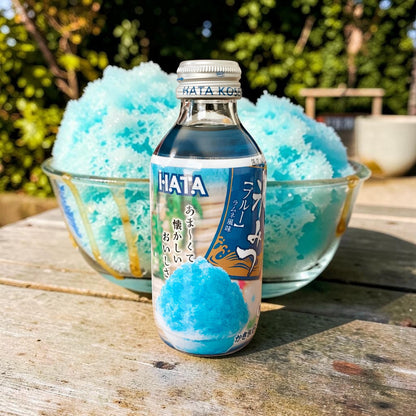 Hata Korimitsu Japanese Kakigori Shaved Ice Syrup - Blue Ramune, 180g