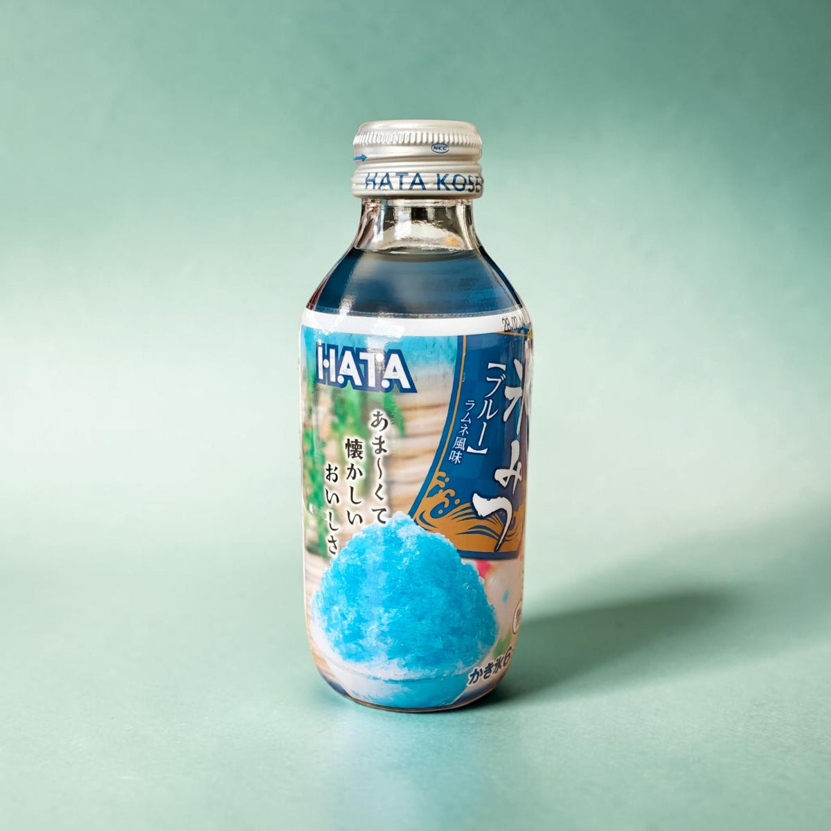 Hata Korimitsu Japanese Kakigori Shaved Ice Syrup - Blue Ramune, 180g