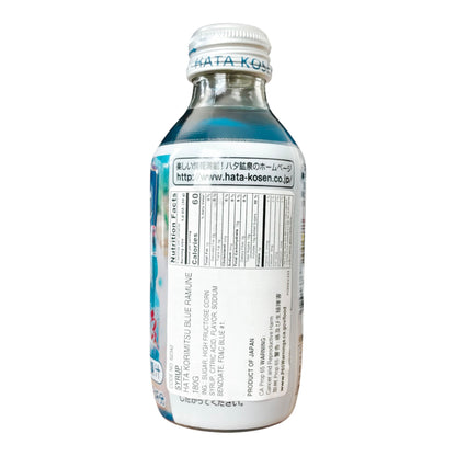 Hata Korimitsu Japanese Kakigori Shaved Ice Syrup - Blue Ramune, 180g