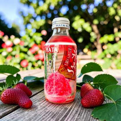 Hata Korimitsu Japanese Kakigori Shaved Ice Syrup - Strawberry, 180g