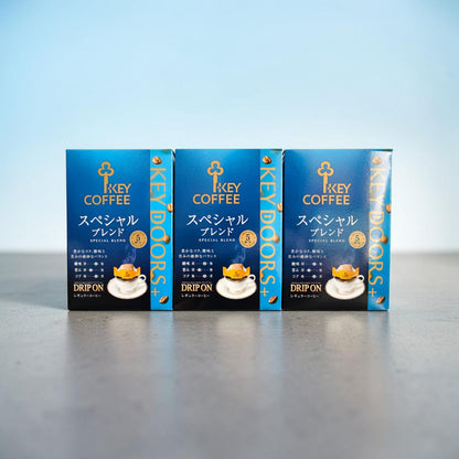 KEY COFFEE DRIP ON Special Blend 40g – Japanese Pour-Over Coffee (5 Bags)