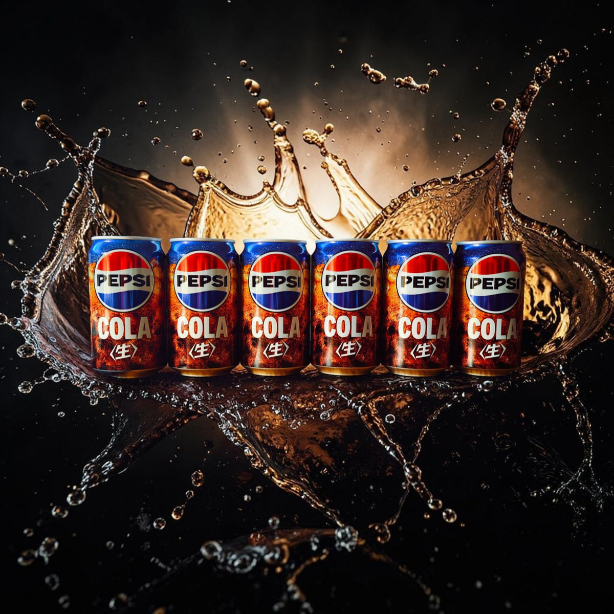 Pepsi Japan- Suntory Pepsi Nama Cola Soda  11.3 fl oz (340 ml) Can