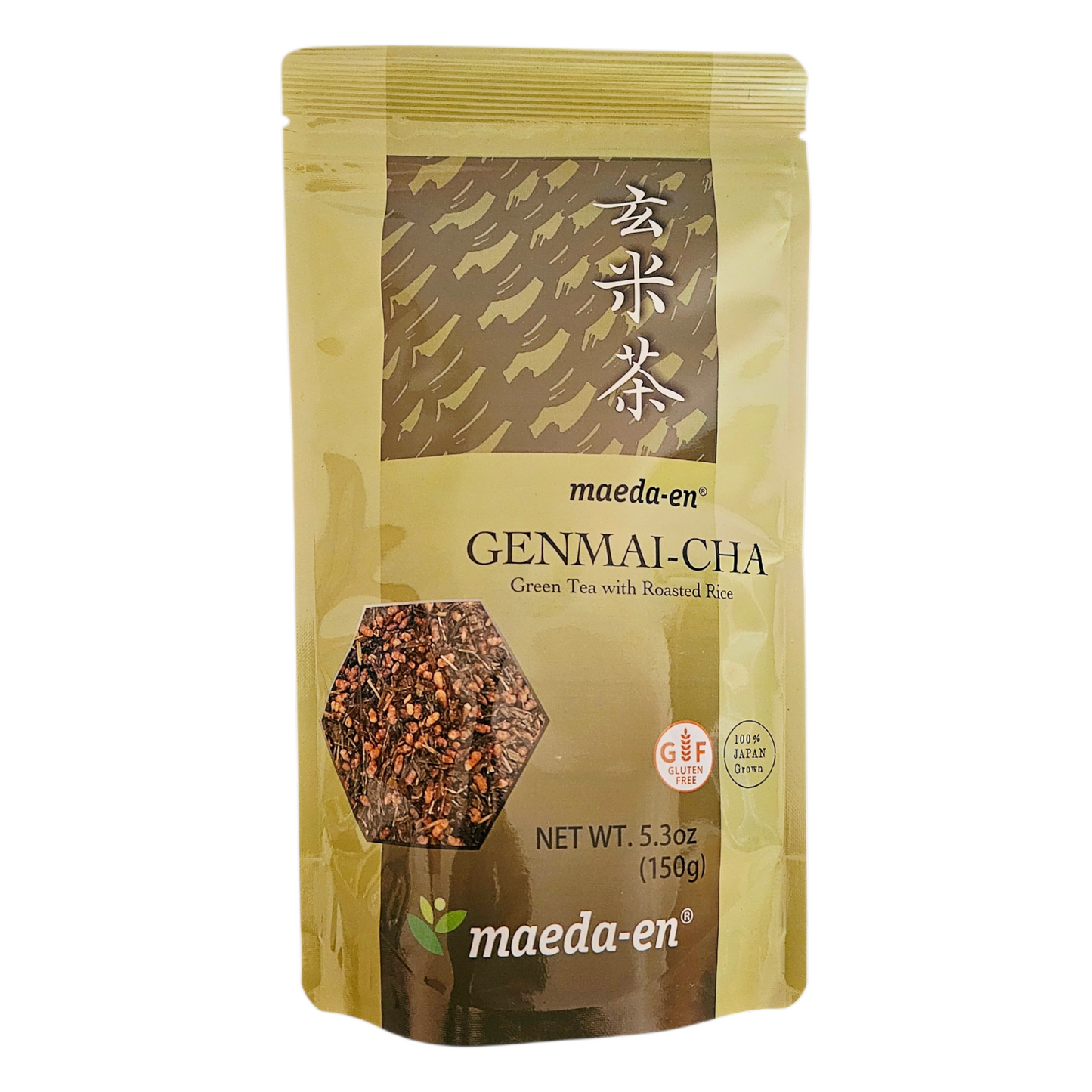 Japanese Maeda-en Genmai-Cha Roasted Rice Green Tea 5.3 oz/150g - Gluten Free