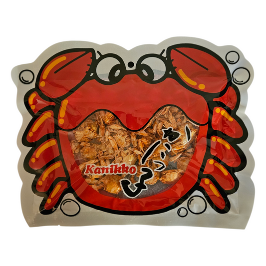 Okabe Kanikko Senbei - Japanese Mini Crab With Fish Egg Snack 蟹仔小食 65g (2.3oz)