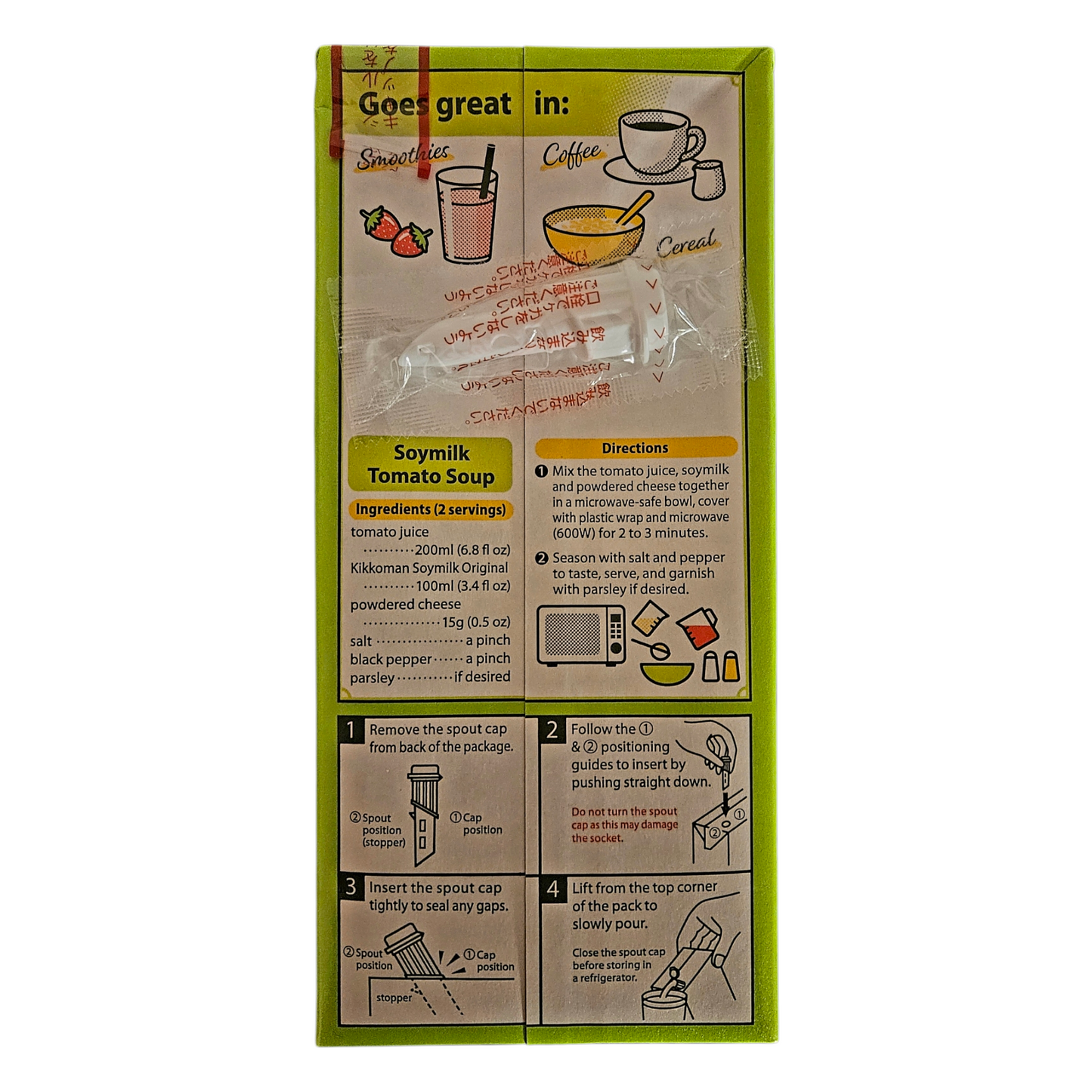 Kikkoman Soymilk - Original Milky Taste 33.81 fl oz - JAPAN’S NO.1 SOYMILK BRAND