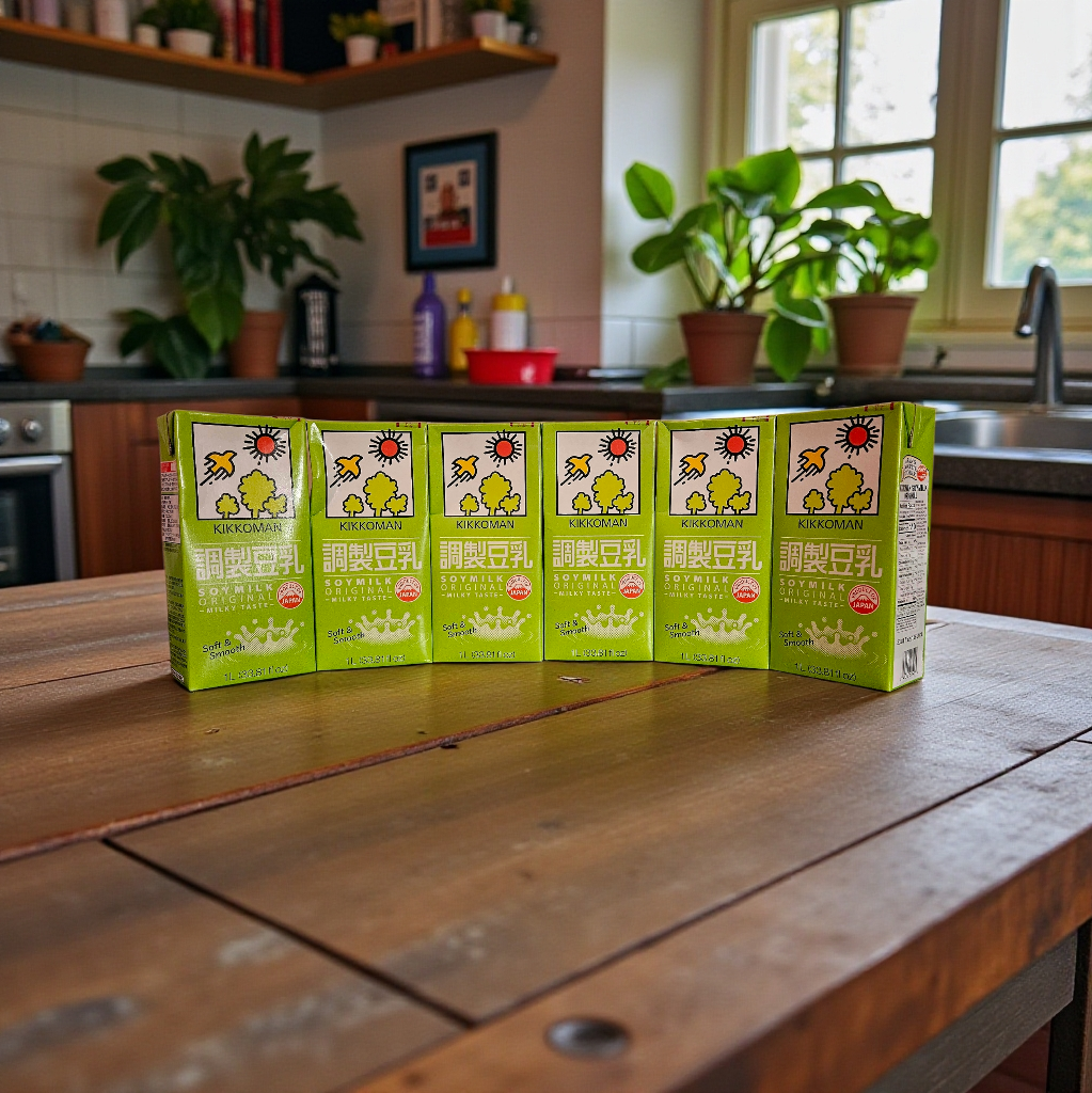 Kikkoman Soymilk - Original Milky Taste 33.81 fl oz - JAPAN’S NO.1 SOYMILK BRAND