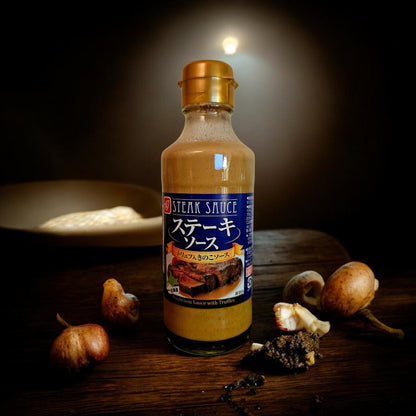 Bell Shoku Japanese Steak Sauce, Mushroom Sauce with Truffle, 7.23 oz (205 g)