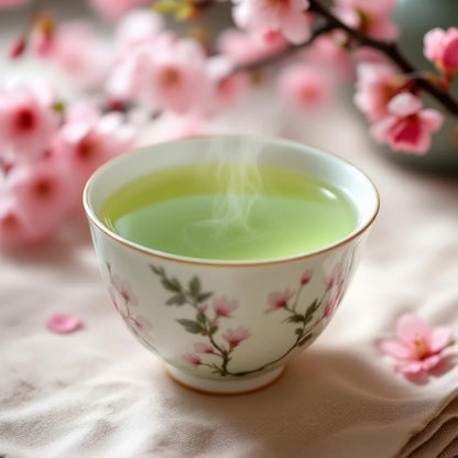 Hamasa-En Premium Japanese Loose Leaf Shizuoka Sakura Sencha Green Tea 40g