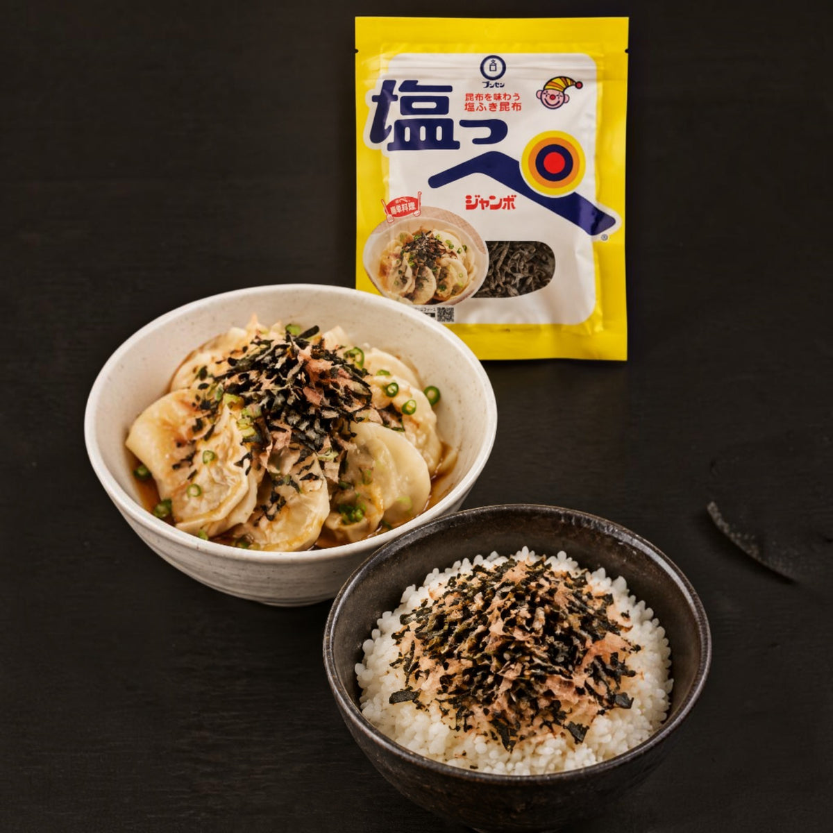 Bunsen Shiope Jumbo (塩っぺ) Japanese Salted Kombu Prepared Seaweed Shio Kombu 47g