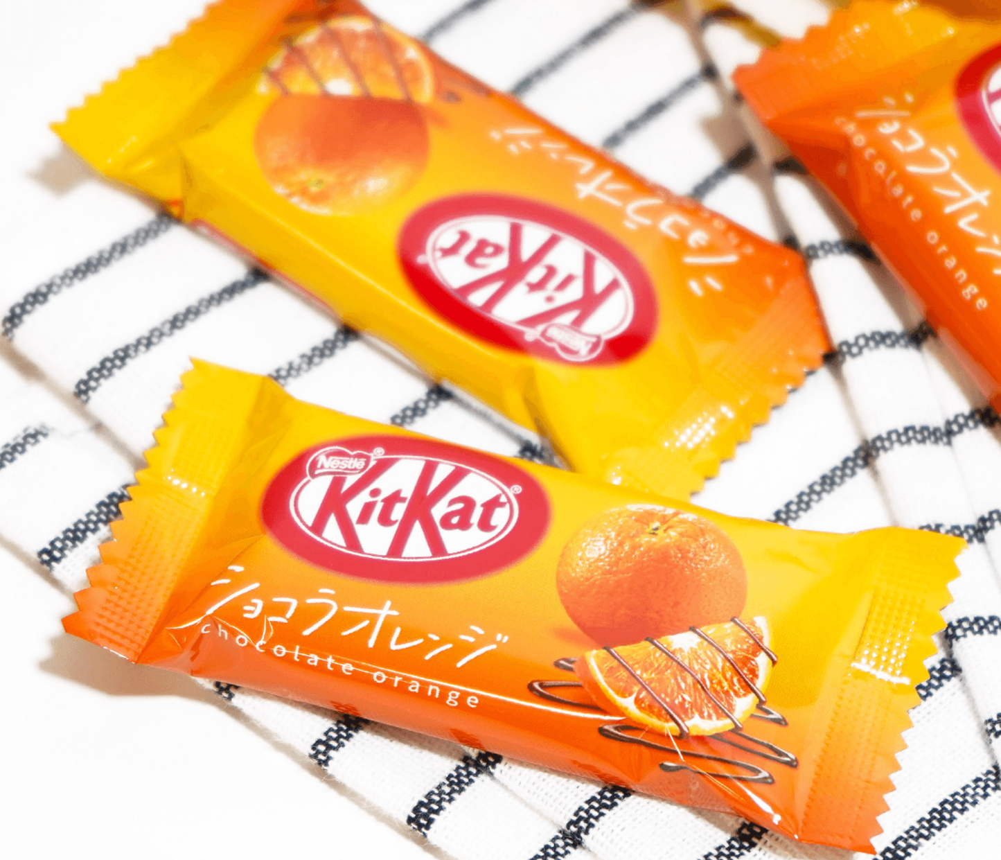 NESTLE Japanese KitKat Orange Chocolate Wafer 7pc - 81g