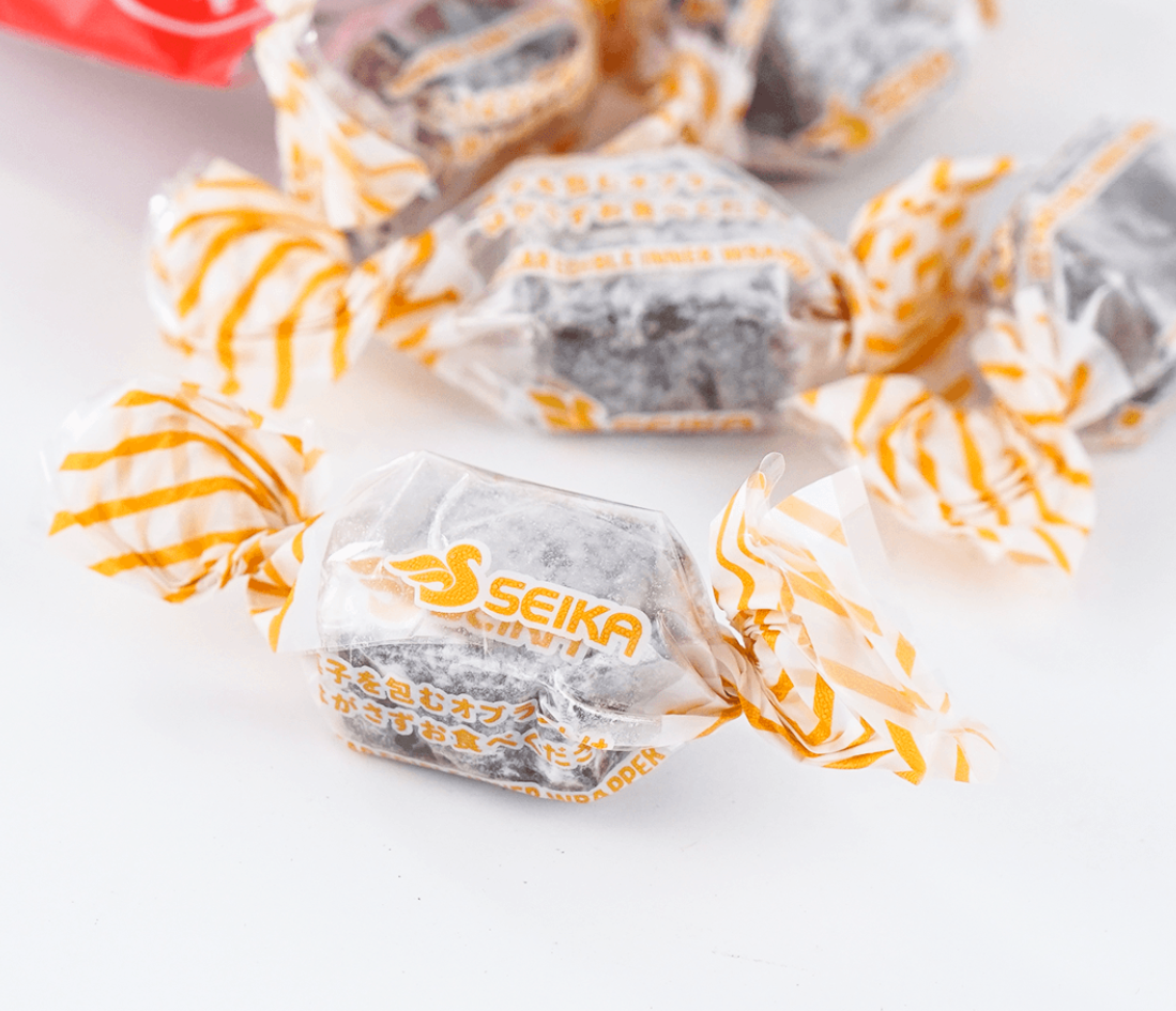 Seika Japanese Chocolate Soft Mochi Candy - Choco Mochi ( 1.2 oz, Pack of 1)