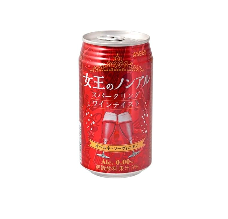 Aseed Japan - The Queen's Non-Alcoholic Cabernet Sauvignon Sparkling Wine 350ml