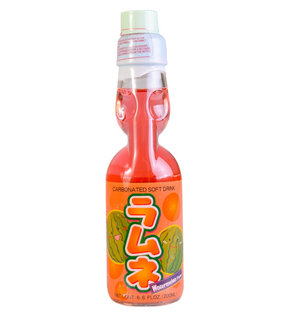 Japanese Watermelon Marble Ramune Soda 6.76 fl oz