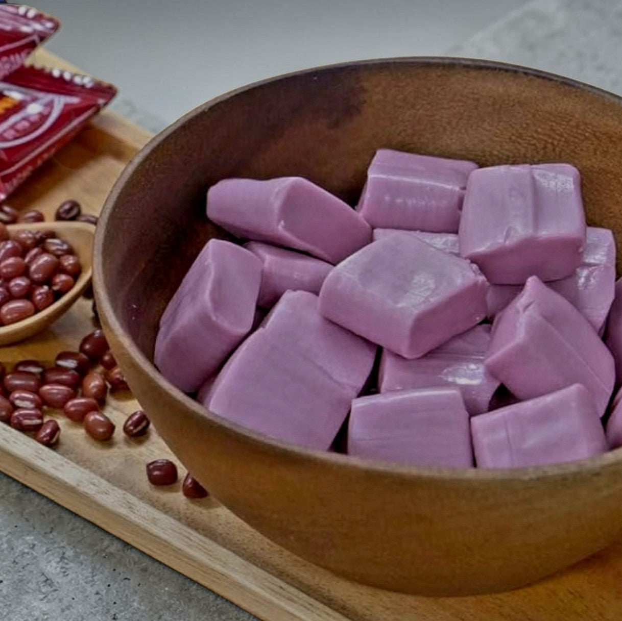 Dounan Hokkaido Japanese Azuki (Red Bean) Caramel Candy 18 Pieces