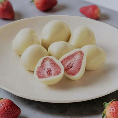 You-Ka |Japan | Strawberry with White Chocolater Coating 25g