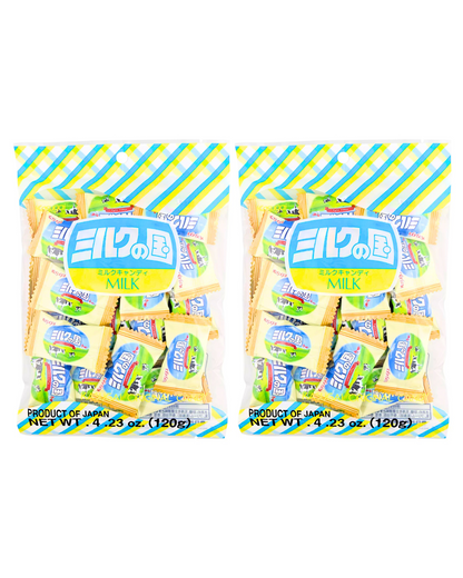 Kasugai Milk No Kuni Candy 4.23Oz (2 Packs) - Japan