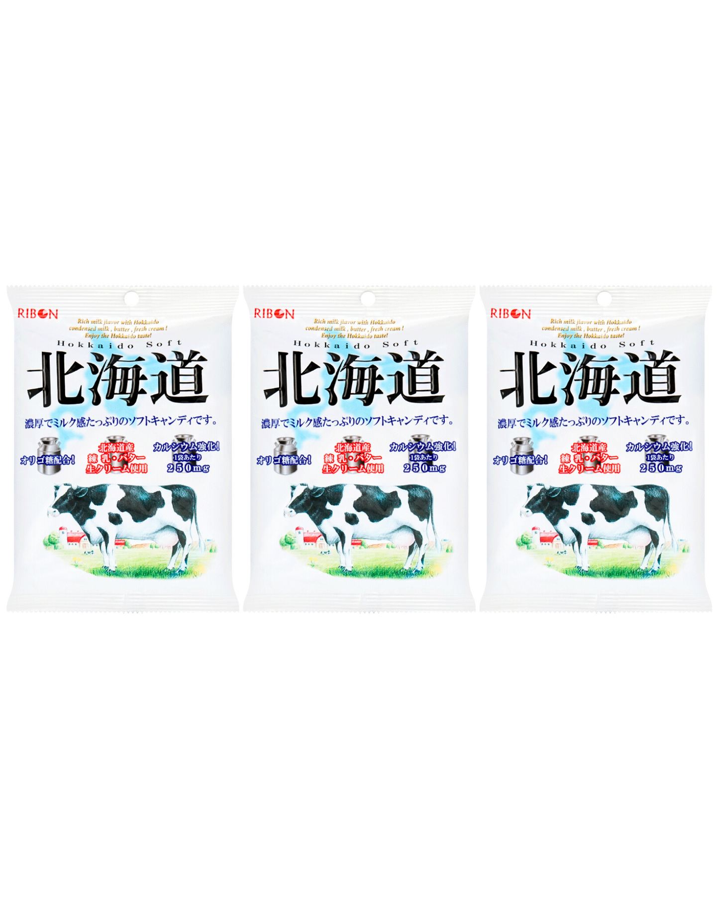 Real Hokkaido Milk and Cream Calcium Enriched Soft Candy