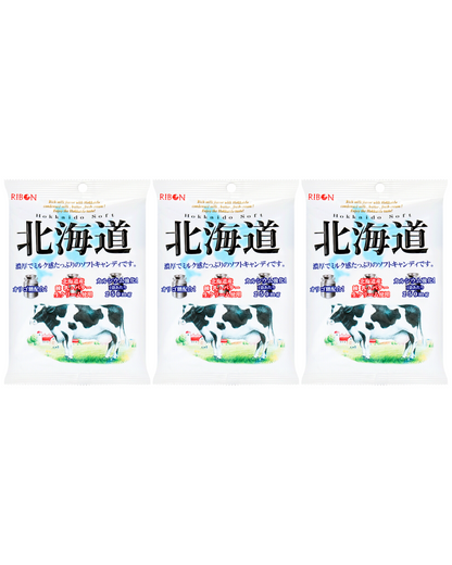 Real Hokkaido Milk and Cream Calcium Enriched Soft Candy