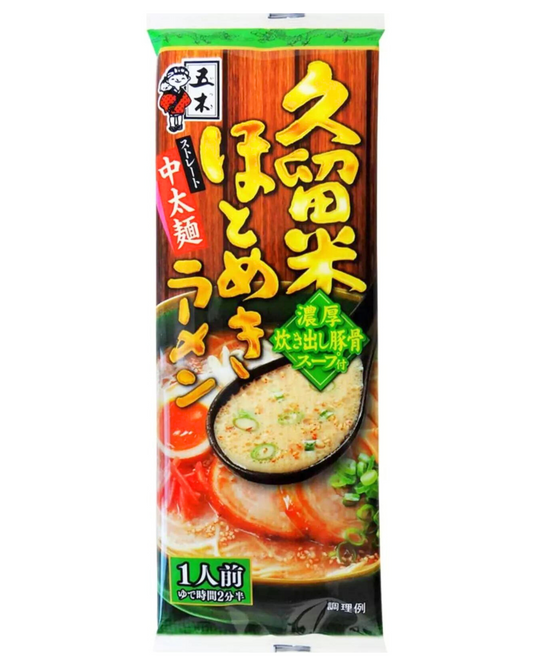 Itsuki Kurume Hotomeki Instant Ramen Rich Pork Bone Marrow Flavor 123g