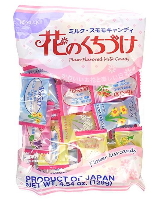 Kasugai Japanese Candy, Hana No Kuchizuke Flower Kiss 4.54oz