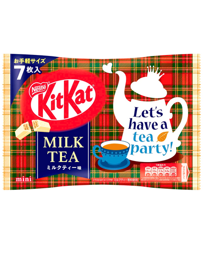 NESTLE Japanese KitKat Milk Tea Flavor Chocolate Wafer 7pieces - 81g