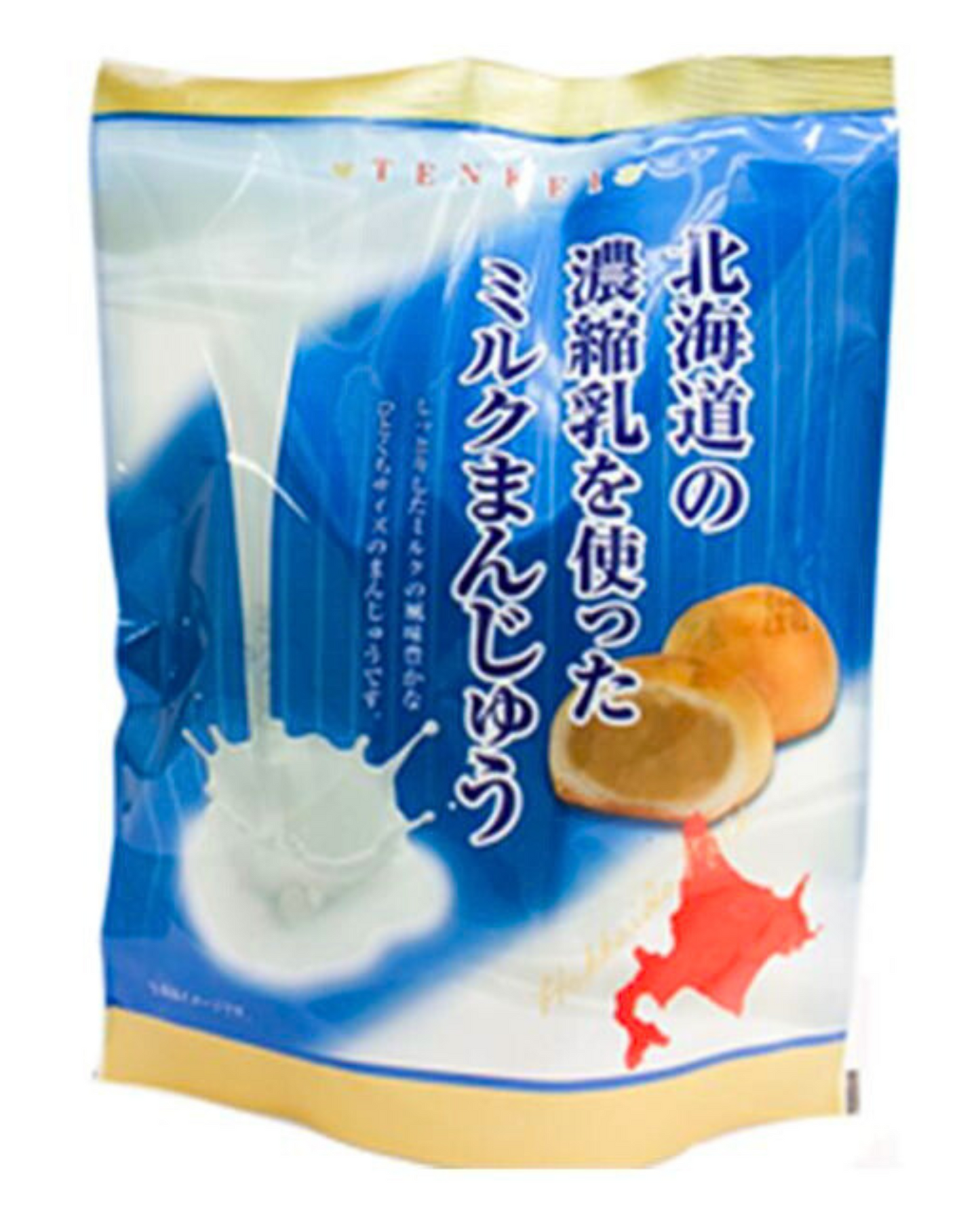 TENKEI Hokkaido Japan Evaporated Milk Manju 4.0oz (115g)