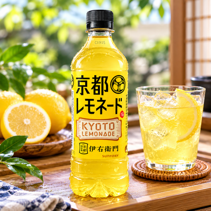 Suntory Iyemon Kyoto Lemonade / 京都レモネード  525ml - Japan