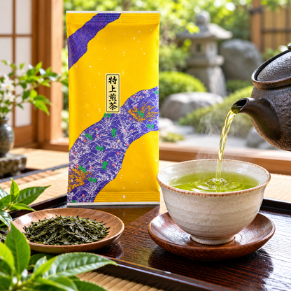 Tokujyo Sencha Gold Premium Japanese Loose Leaf Green Tea 100g -Product of Japan