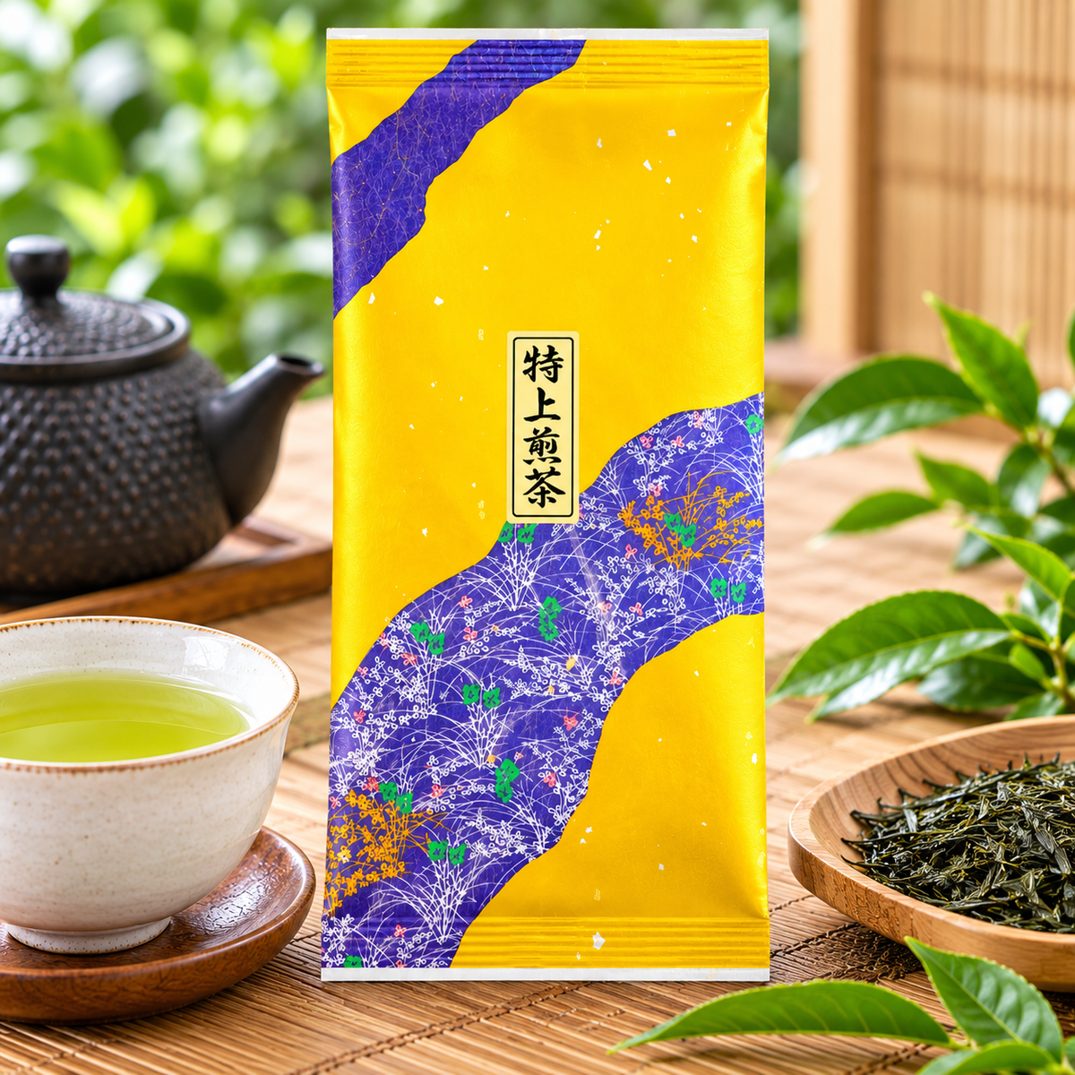 Tokujyo Sencha Gold Premium Japanese Loose Leaf Green Tea 100g -Product of Japan